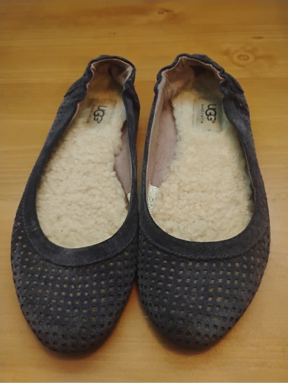 UGG Australia Women's Shearling Lined Ballet Flats